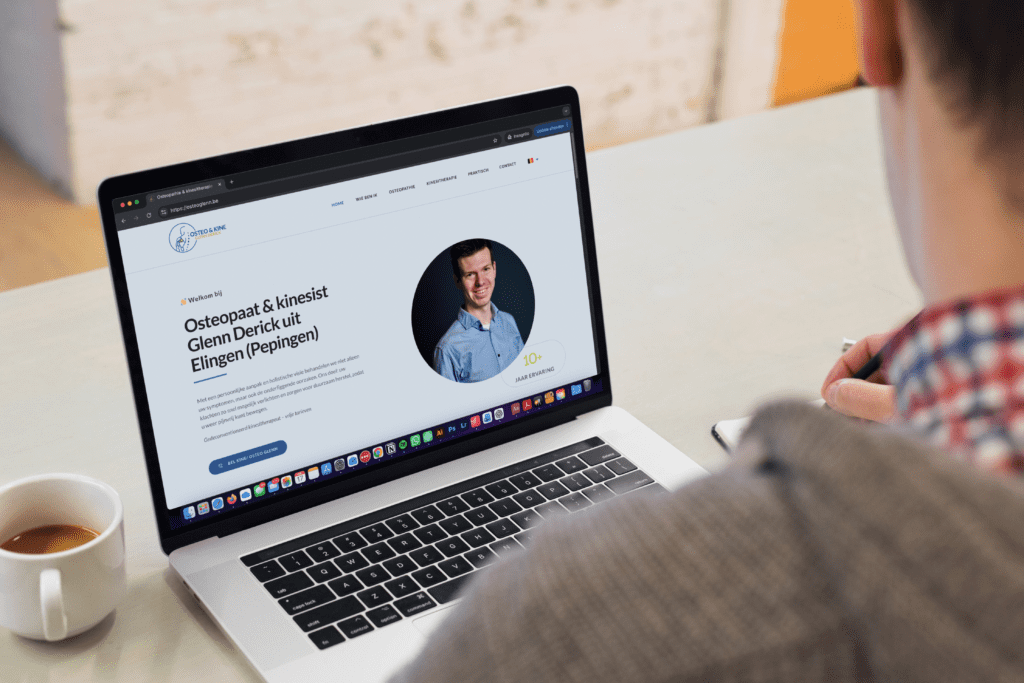 Website of Osteo Glenn, built by Offlow